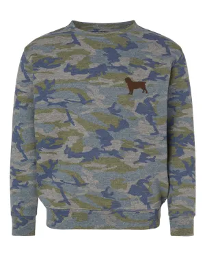 Vintage Camo Crewneck Sweatshirt