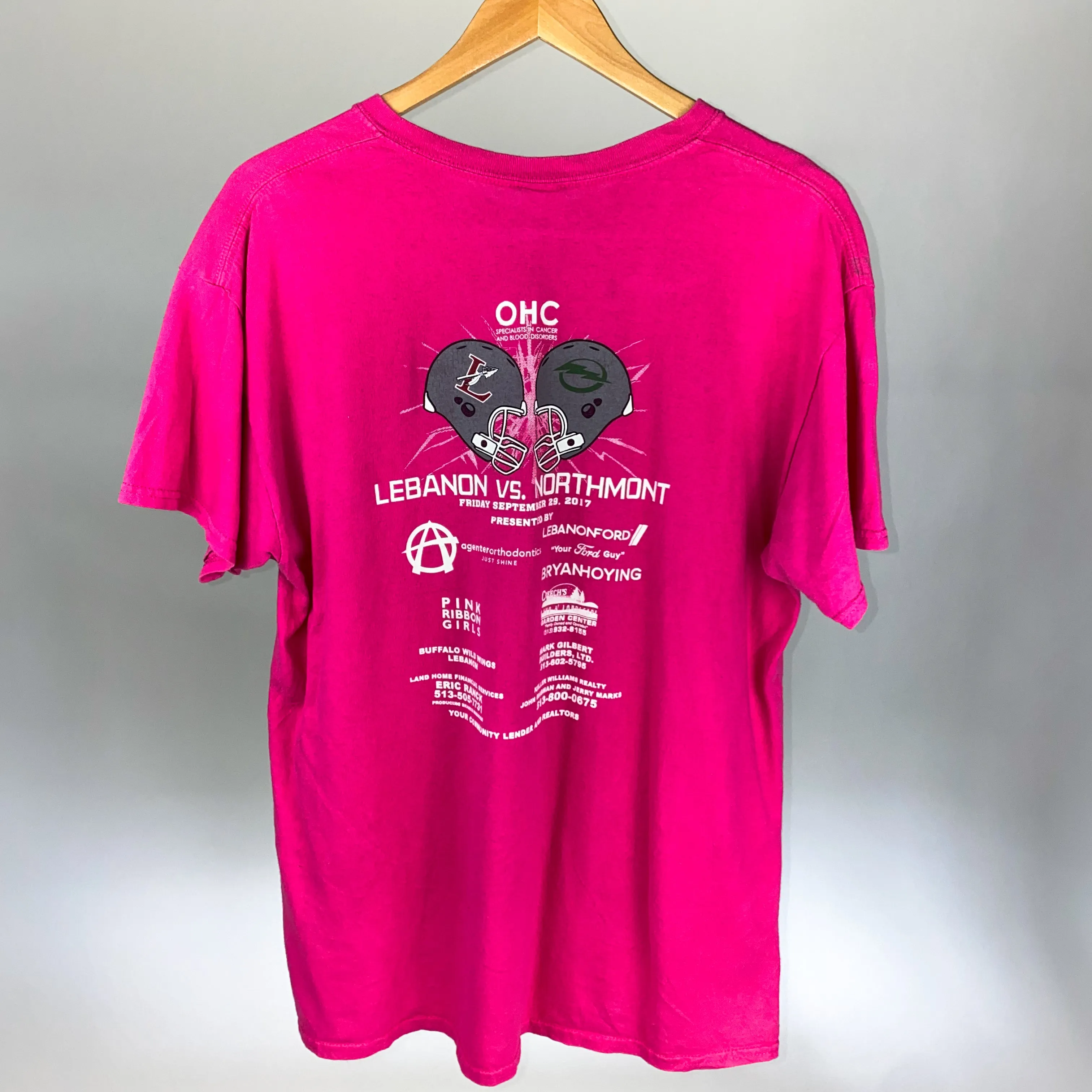 Vintage Friday Night Pinks Tee - Large