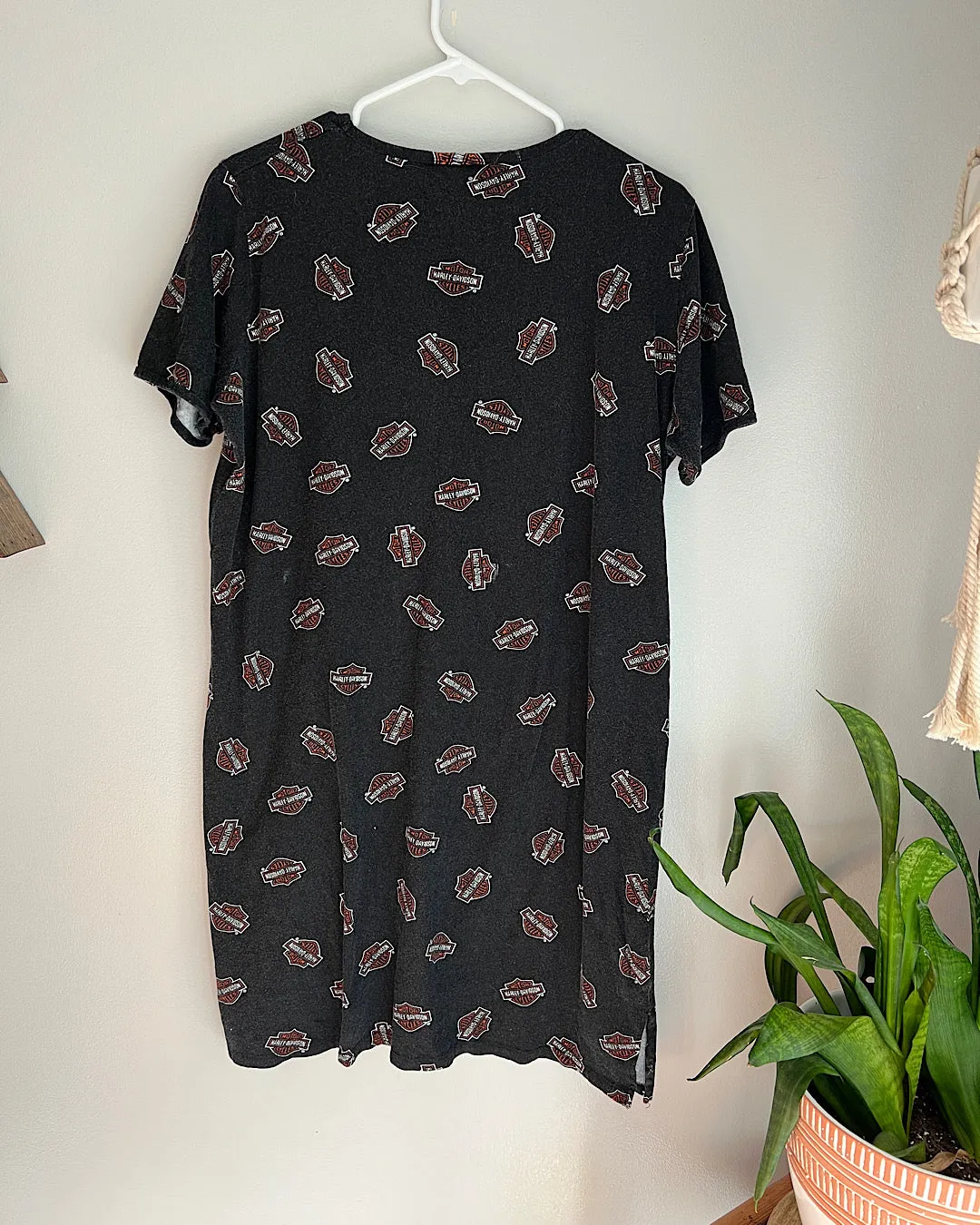 Vintage Harley Davidson Sleep Shirt or Dress