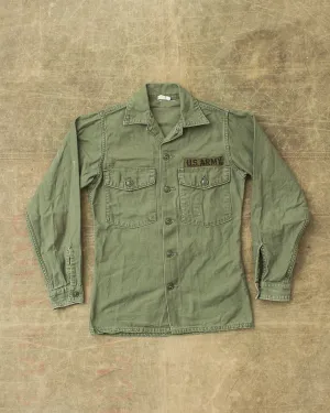 Vintage Original OG-107 Cotton Sateen US Army Shirt Size 13 1/5
