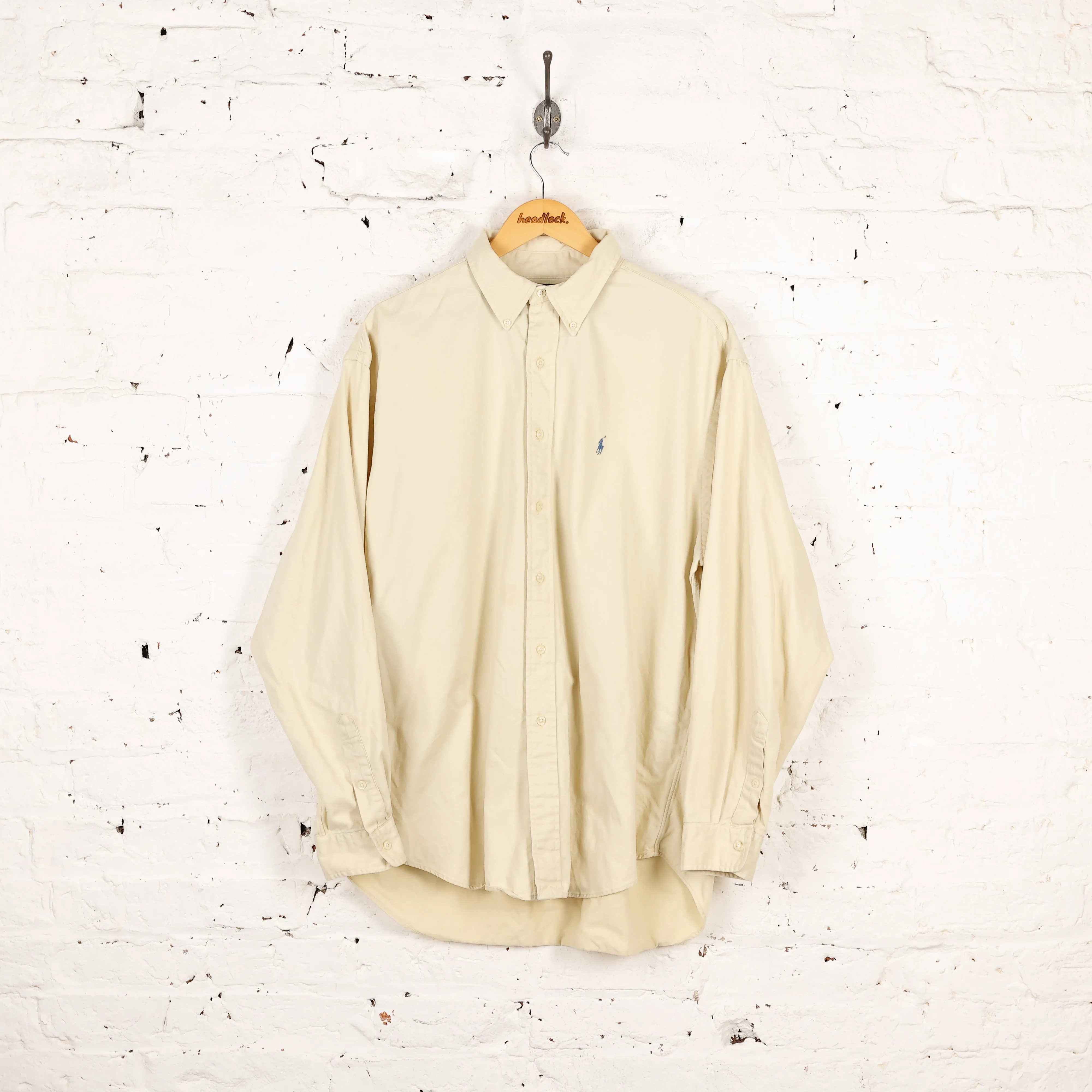 Vintage Ralph Lauren Shirt - Cream - XL