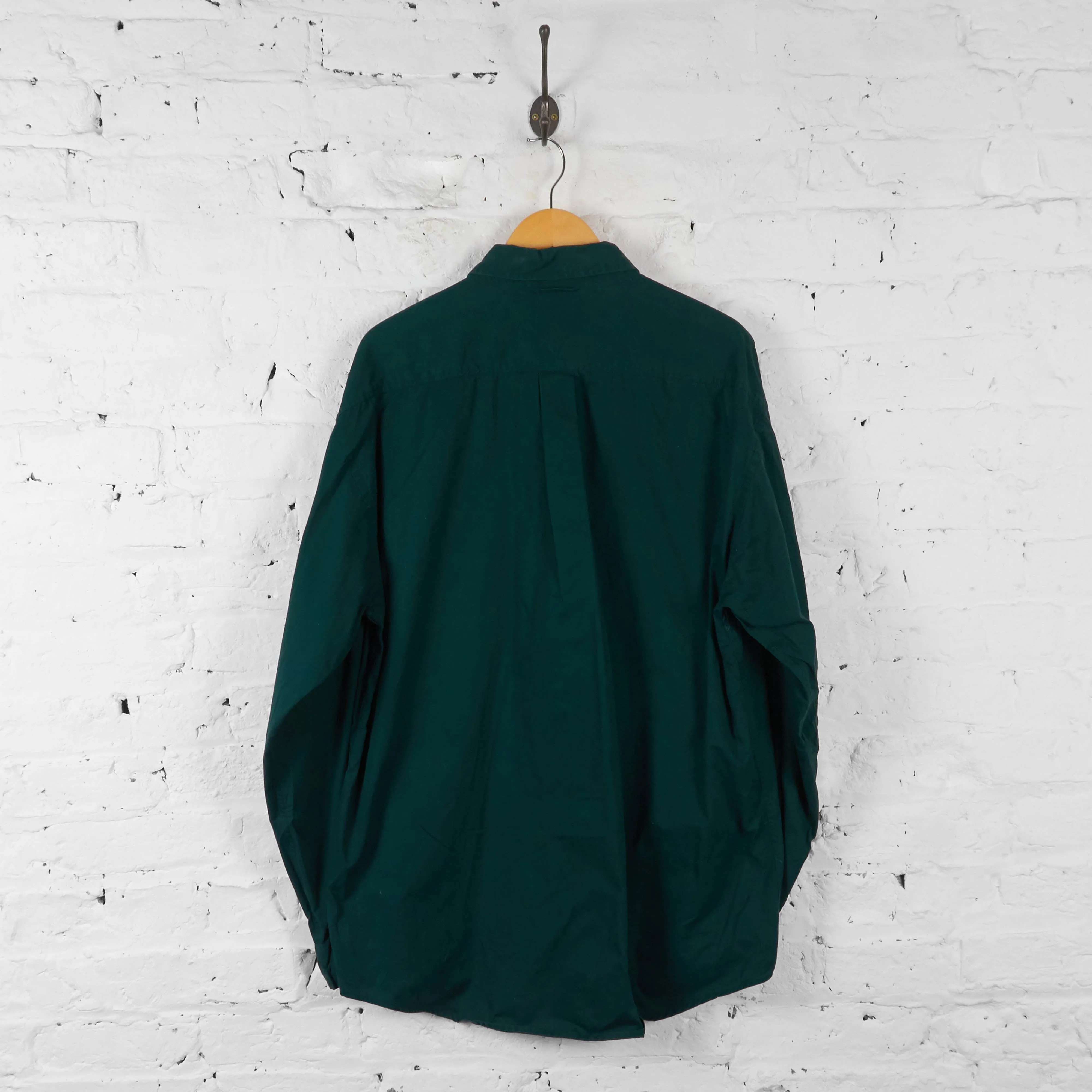 Vintage Tommy Hilfiger Shirt - Green - XL