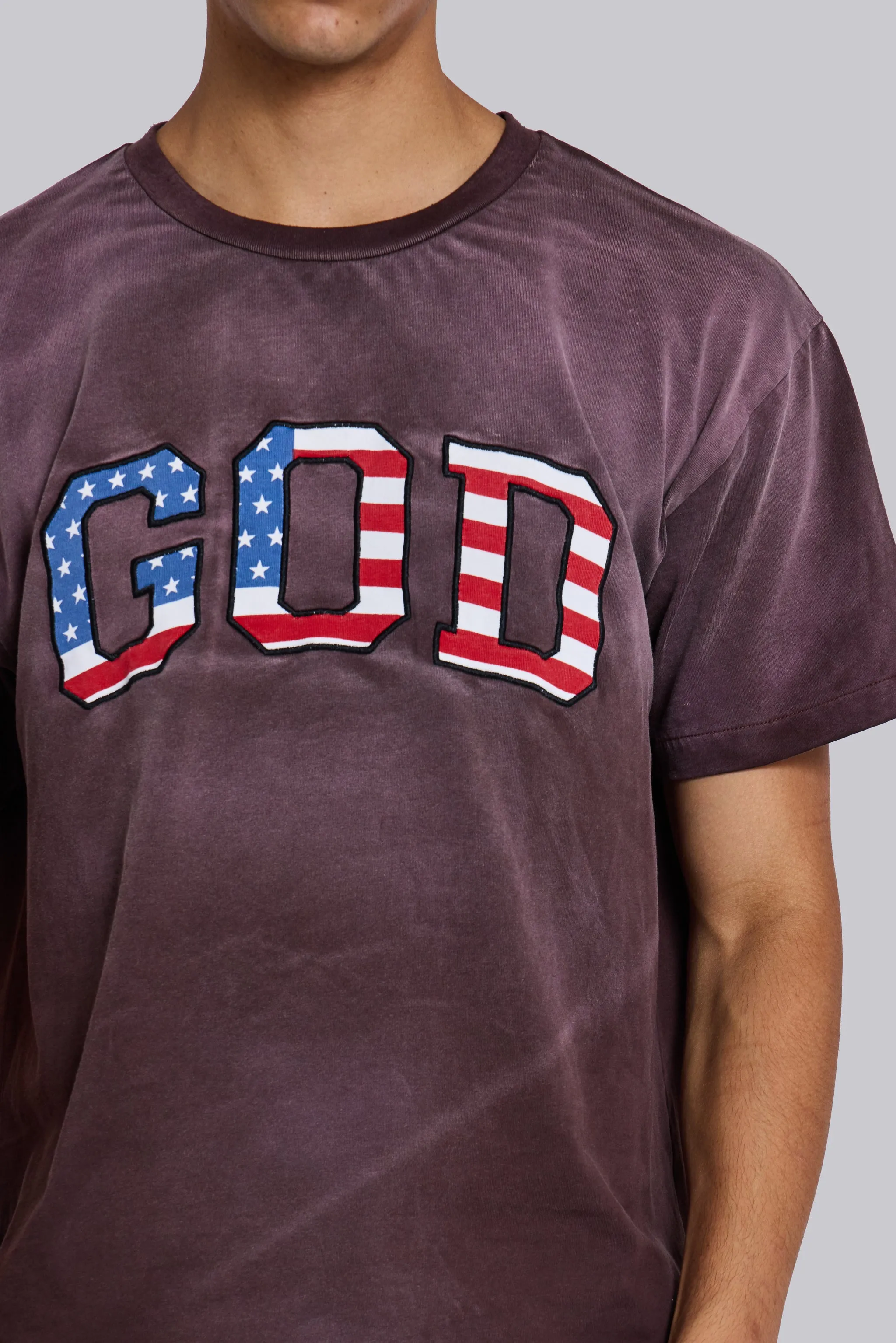 Vintage Wash ‘GOD’ Tee