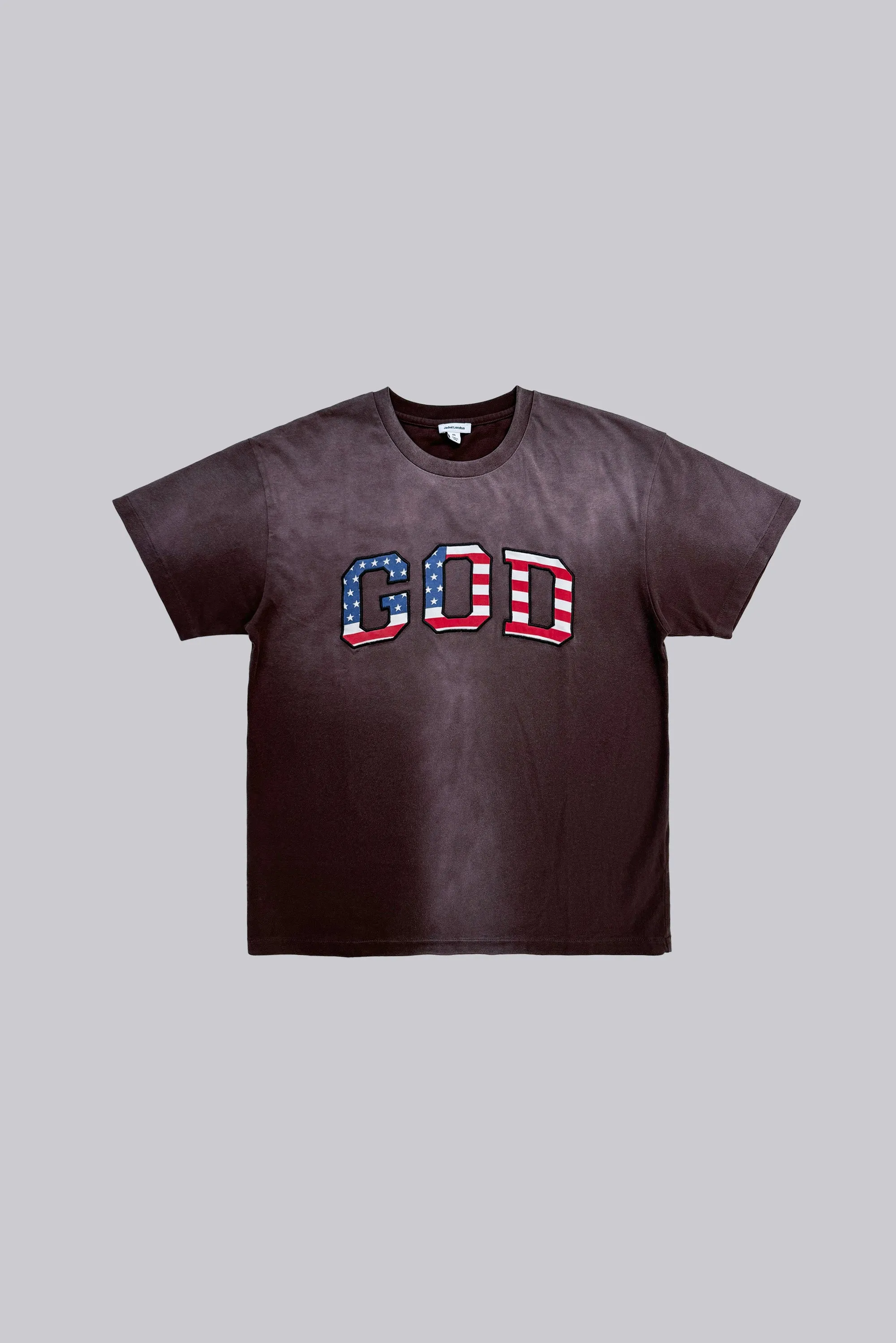 Vintage Wash ‘GOD’ Tee