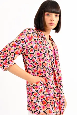 WIDE PRINTED BLAZER