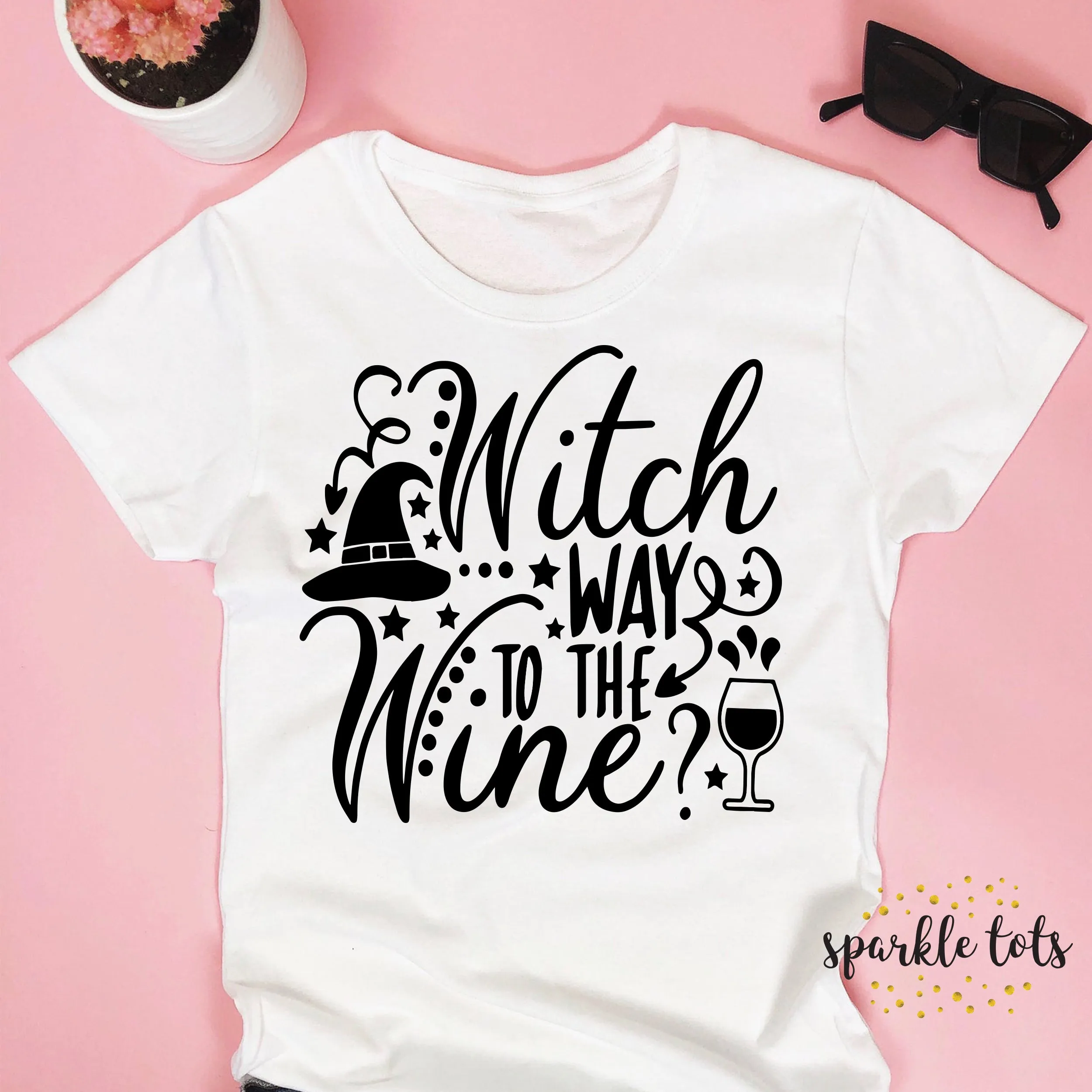 Witch Wine T Shirt