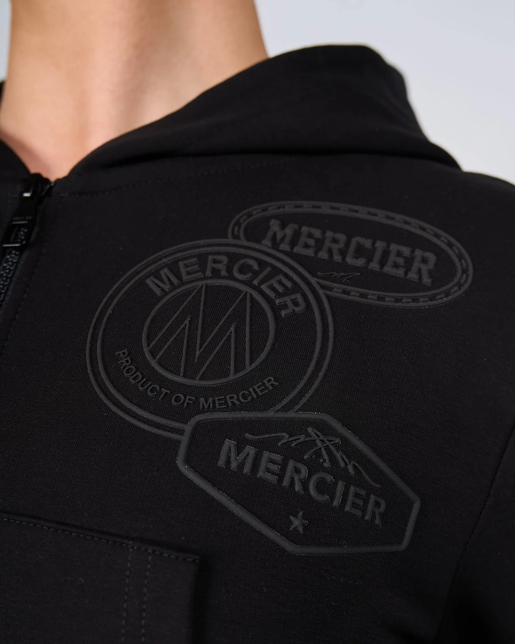 Womens Black OG Yoga Zip Up