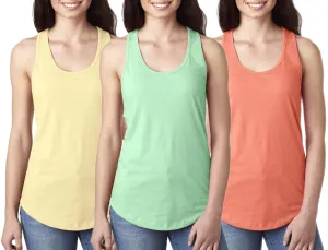 Women's Clementine Ideal Racerback Tank Top (Pack of 3)