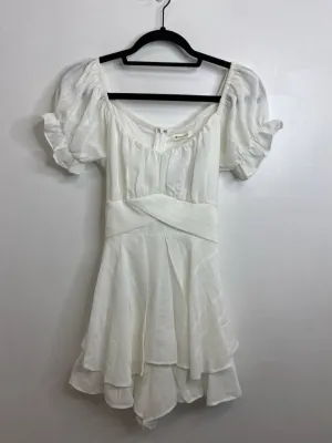 Womens Size Sm Misses White balance collection Romper