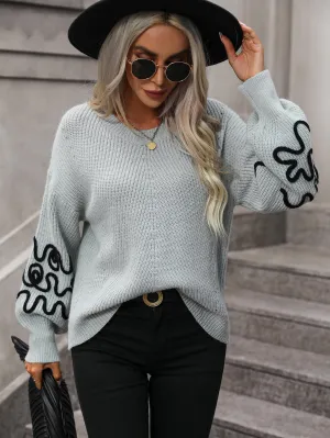 Women's Stylish and Comfortable Grey Cashmere Pullover Jumper | Ideal for Autumn/Winter