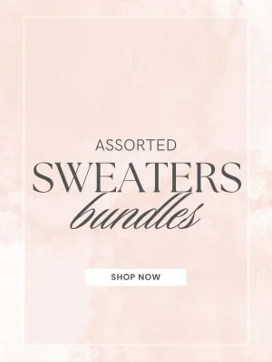 WOMEN'S SWEATERS ASSORTED SAMPLE SALE