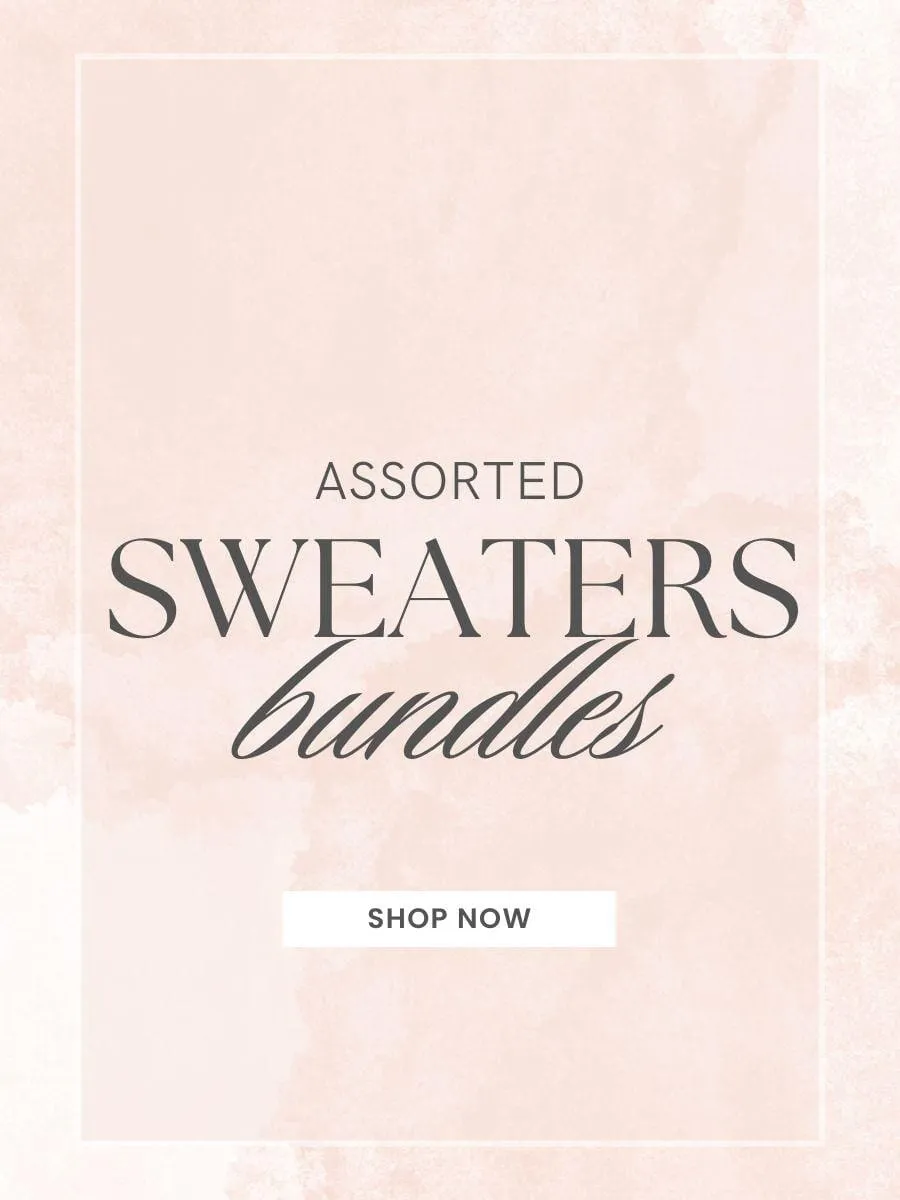 WOMEN'S SWEATERS ASSORTED SAMPLE SALE