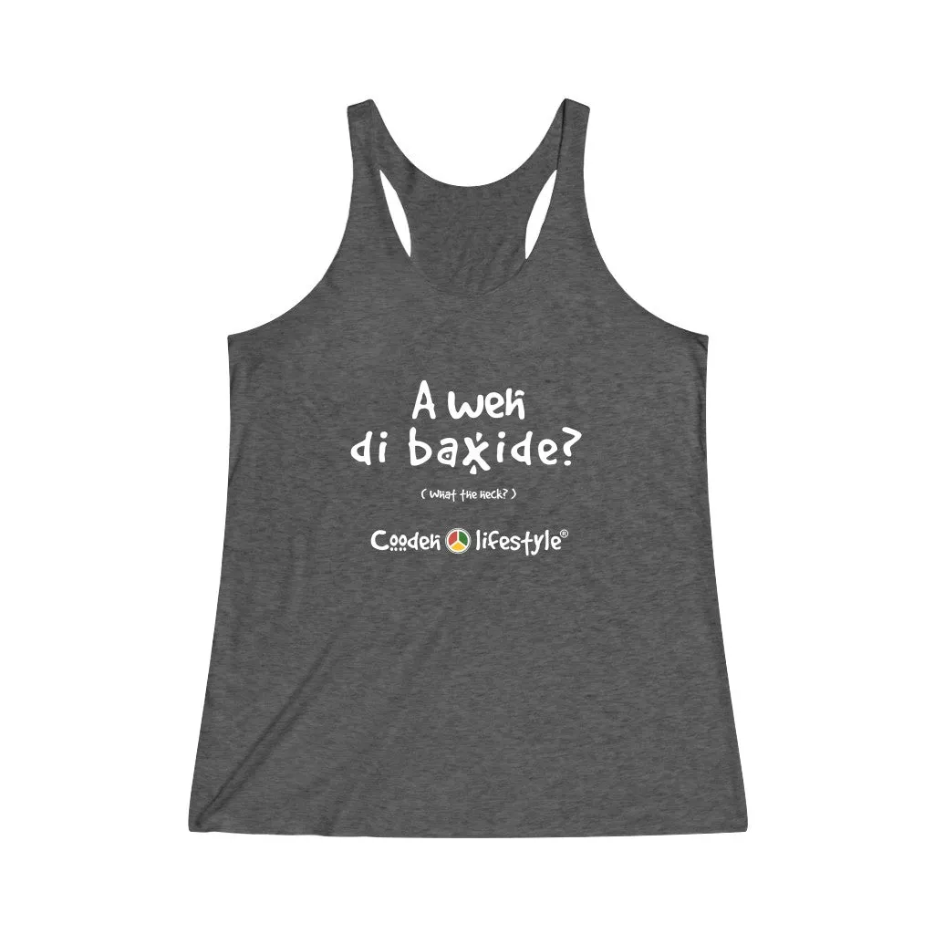 Women's Tri-Blend Racerback Tank (BAXIDE)