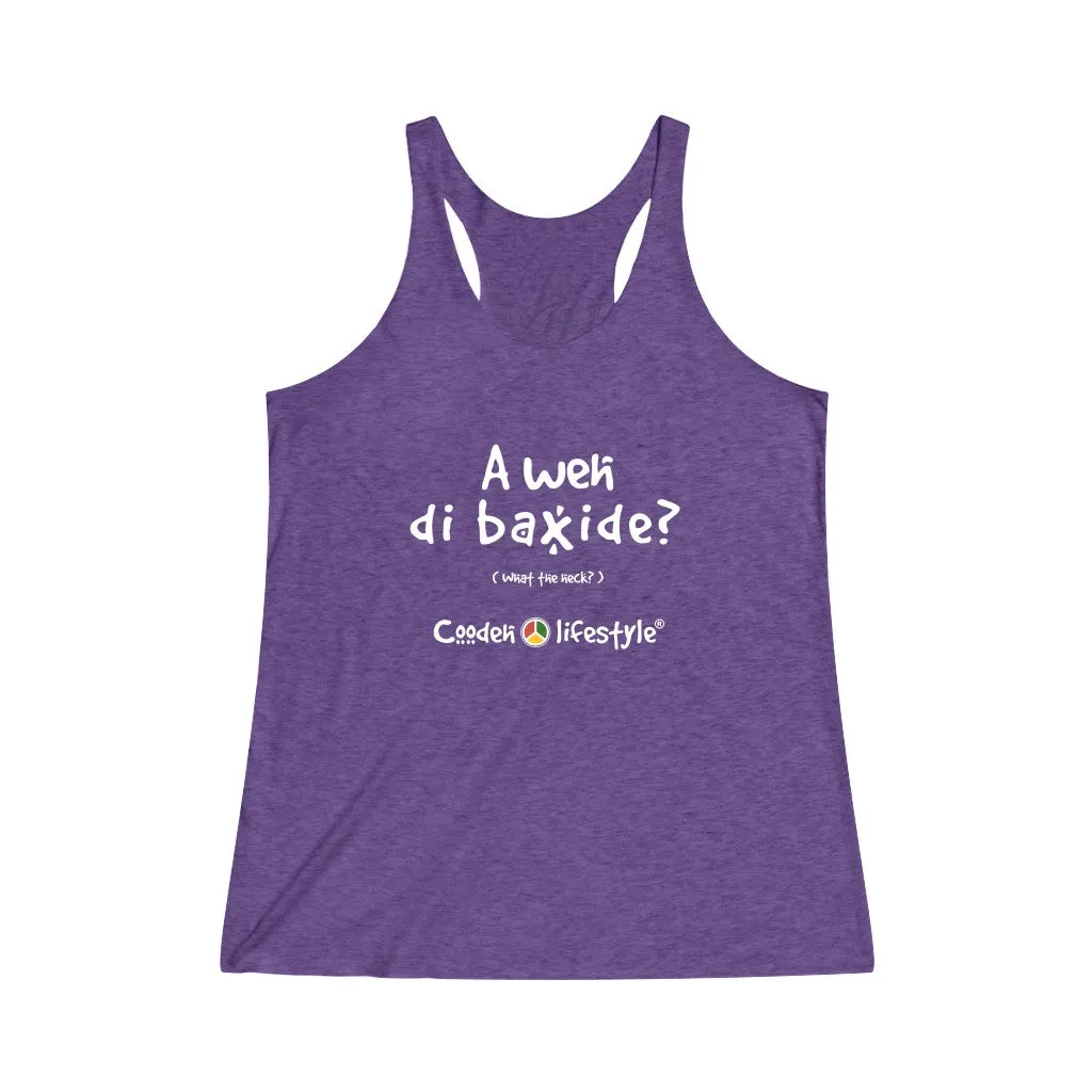Women's Tri-Blend Racerback Tank (BAXIDE)