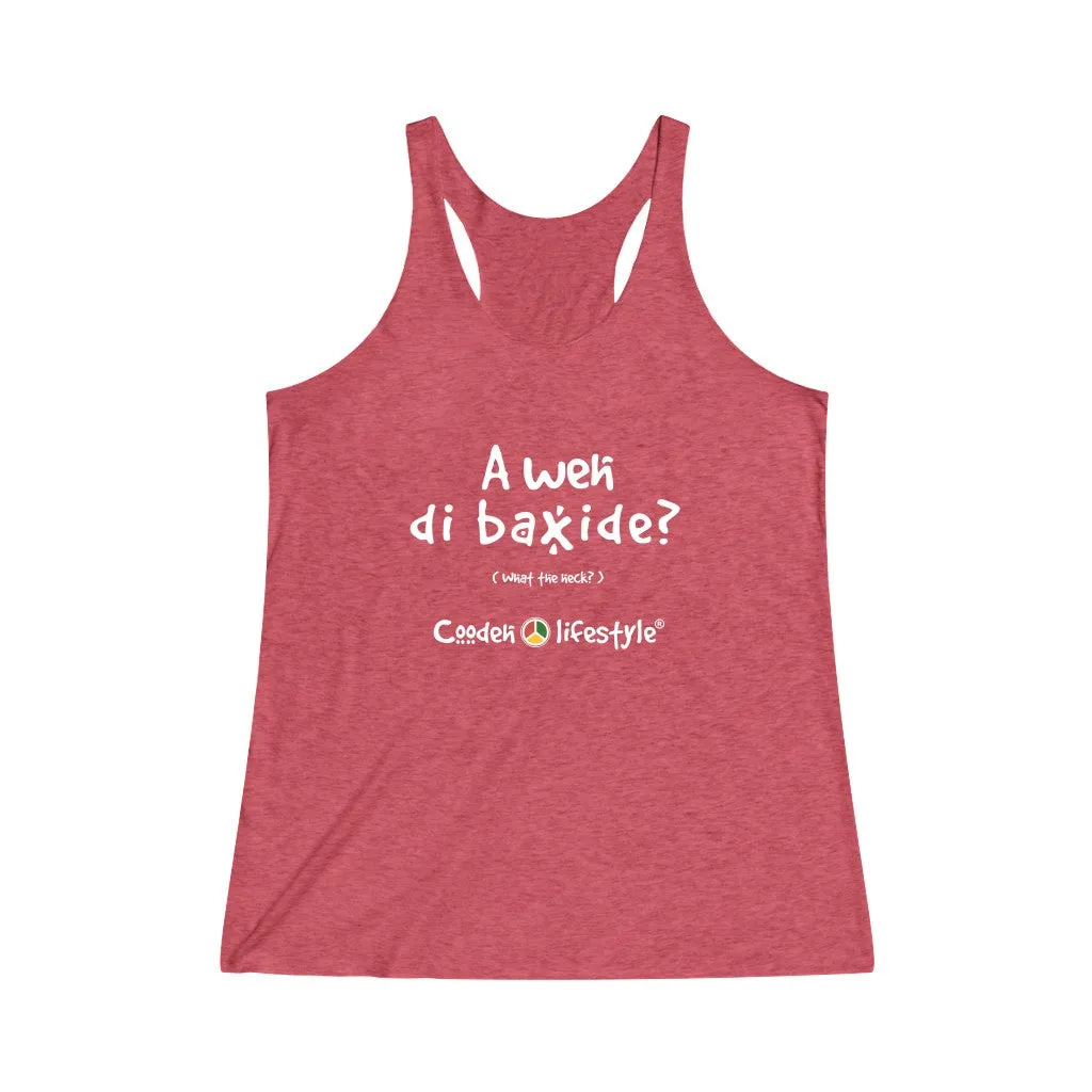 Women's Tri-Blend Racerback Tank (BAXIDE)