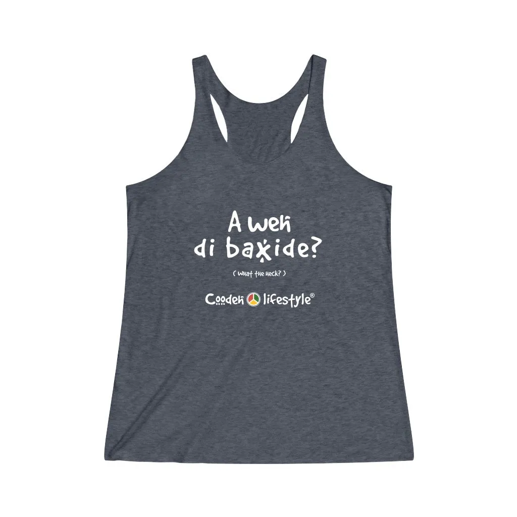 Women's Tri-Blend Racerback Tank (BAXIDE)