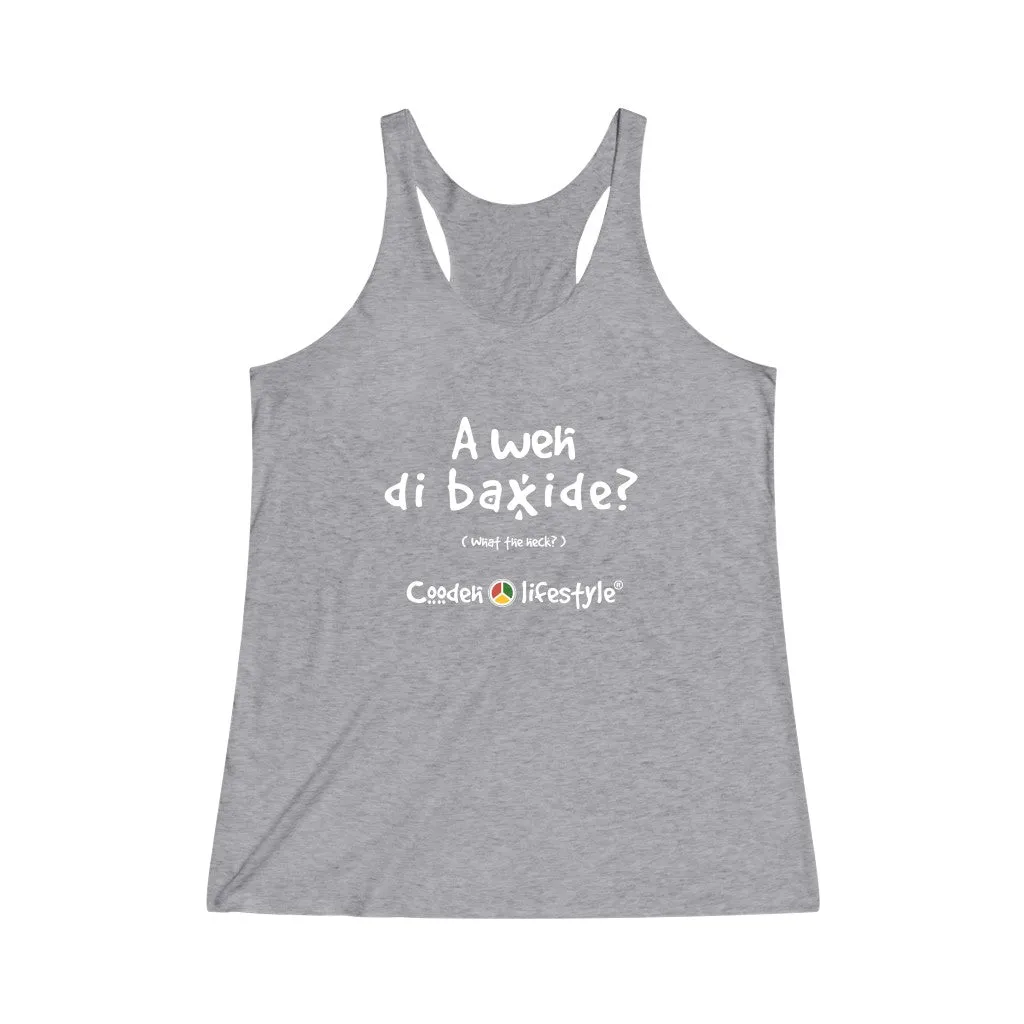 Women's Tri-Blend Racerback Tank (BAXIDE)
