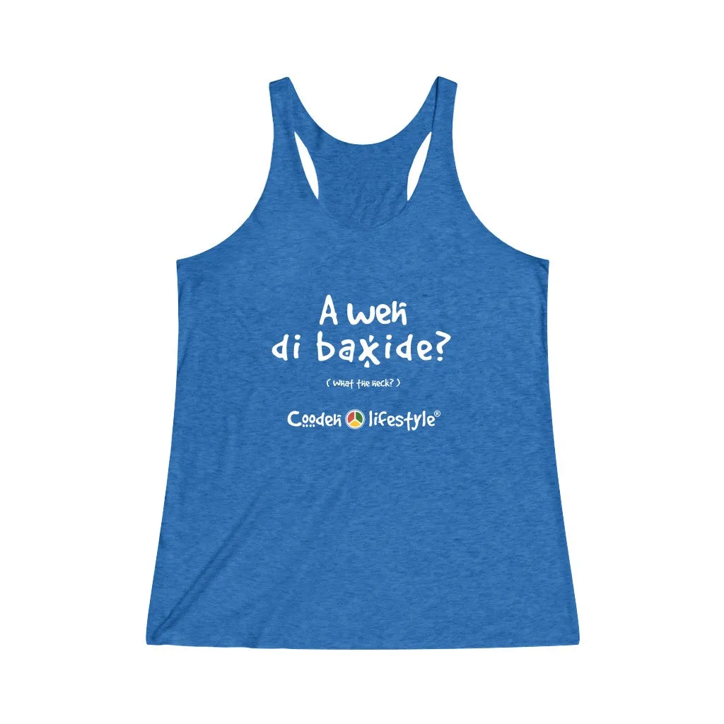Women's Tri-Blend Racerback Tank (BAXIDE)