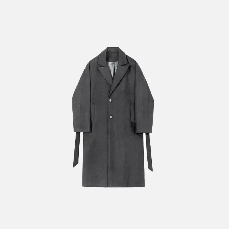 Y2K Loose Casual Turndown Collar Coat for Stylish Elegance