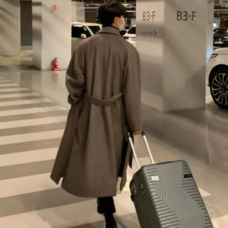 Y2K Loose Casual Turndown Collar Coat for Stylish Elegance