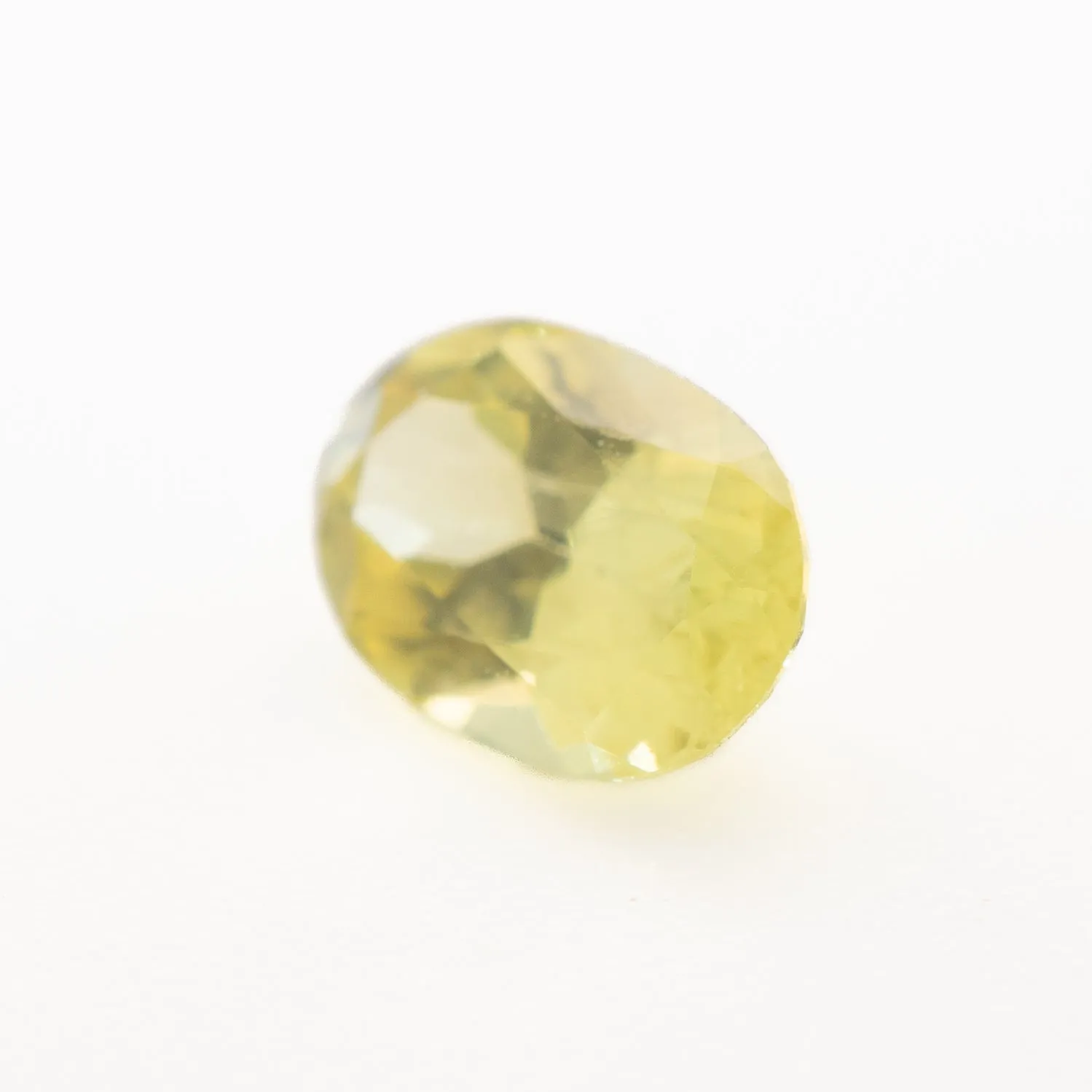 Yellow Sapphire Oval Brilliant Cut | 0.58ct | Australian Origin