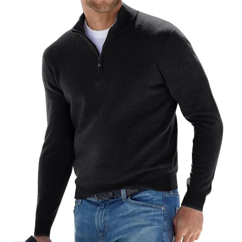 ZACK - PREMIUM ZIP-UP SWEATER