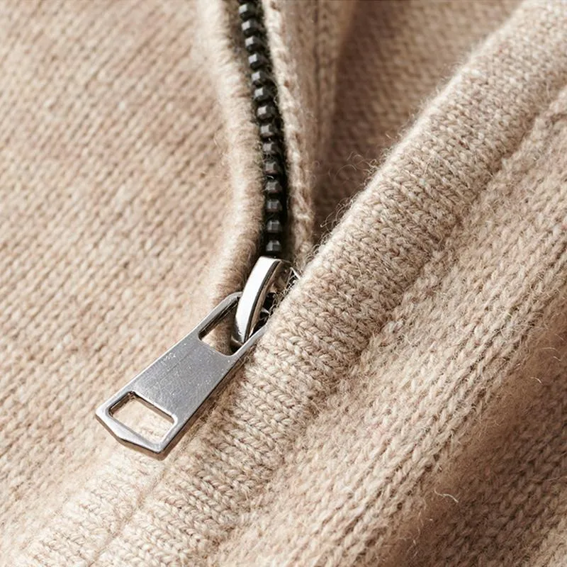 ZACK - PREMIUM ZIP-UP SWEATER